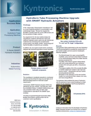 HydroForming Tube Processing