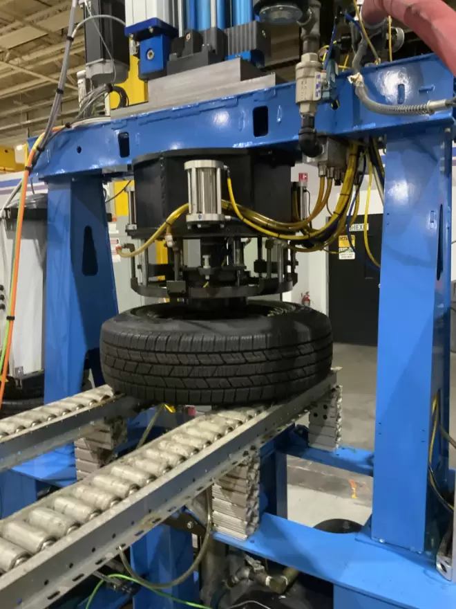 Tire Inflator Press