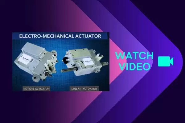 Kyntronics SMART Electro-Mechanical Linear and Rotary Actuators