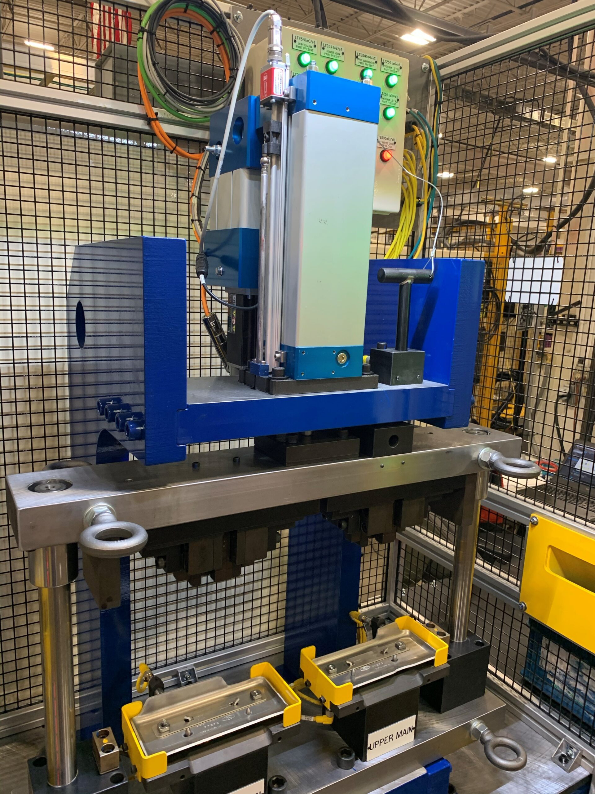 Airbag Component Sheet Metal Stamping Press Solution