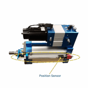 actuator with position sensor