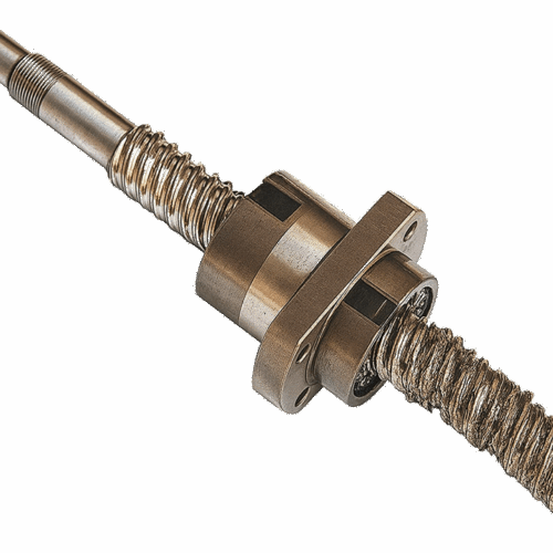worn ball screw actuator