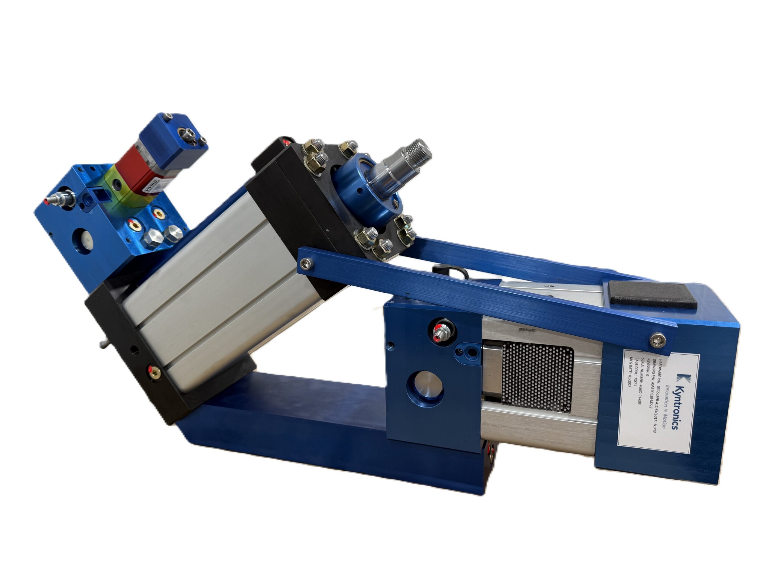 hybrid actuator with manual backup