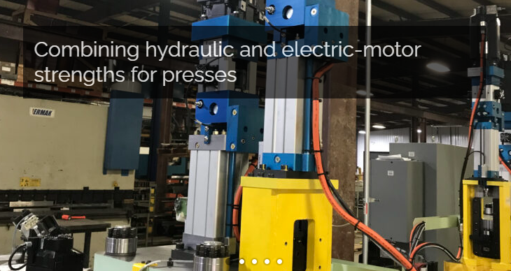 Linear Motion Tips Highlights Hybrid Actuation Benefits for Press Systems